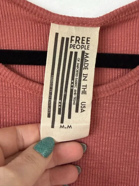 Free People Ribbed Racerback Tank - Picture 4 of 6